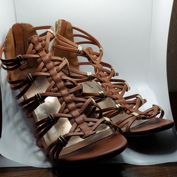 Madden Girl Shoes - Madden Girl Strappy Wedges Size 8.5